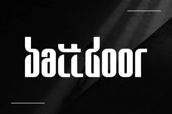 Battdoor Condensed Typeface for Web Design