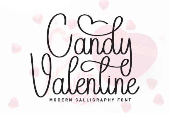 Candy Valentine: A Stylish Script Font for Editorial Design