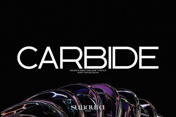 Carbide: A Modern Sans Serif Font for Clean Branding