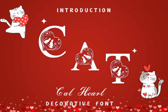 Cat Heart: The Display Font for Bold Campaigns