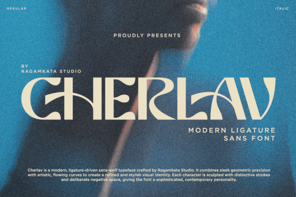 Cherlav: A Modern Typeface for Digital Brands