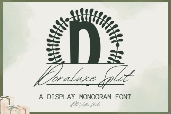 Doraluxe Split Monogram: A Free Download for Elegant Design