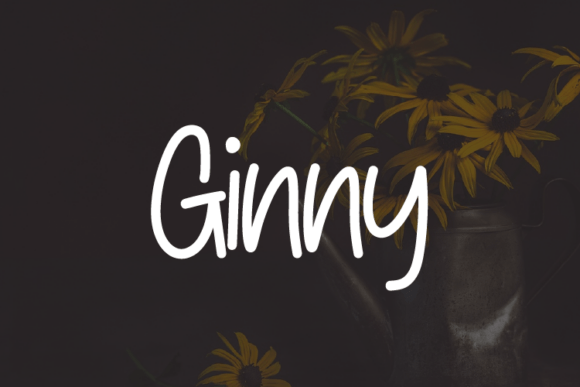Ginny: A Handwritten Typeface for Authentic Campaigns