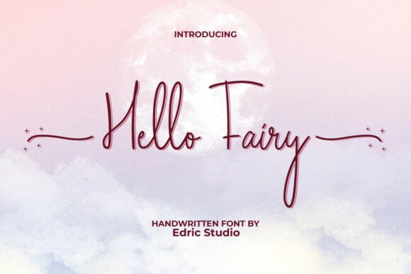 Hello Fairy Typeface for Digital Branding