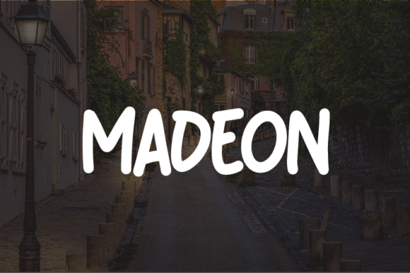 Madeon: The Elegant Script Font for Makers