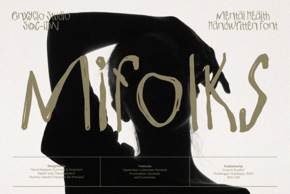 Mifolks: A Handwritten Typeface for Authentic Editorial Design