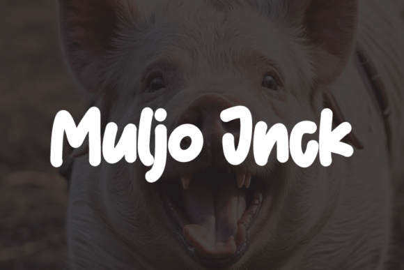 Muljo Jnck: The Bold Handwritten Typeface for Editors