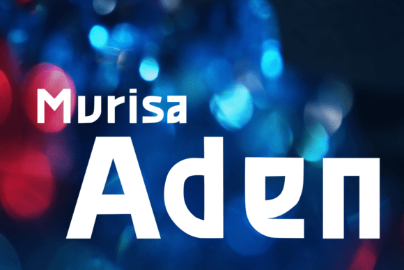 Murisa Aden: A Bold Geometric Typeface for Makers