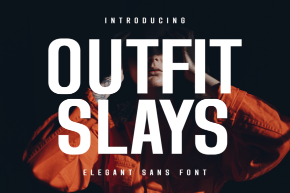 Outfit Slays Typeface for Modern Crafters
