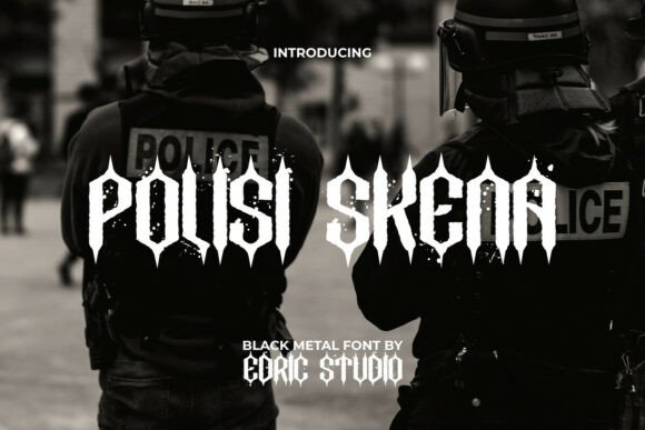 Polisi Skena Typeface for Bold Campaigns