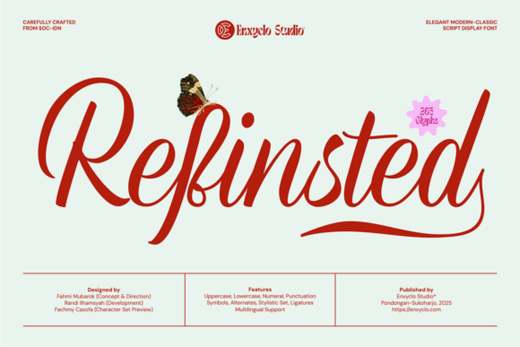 Refinsted Font for Professional Branding