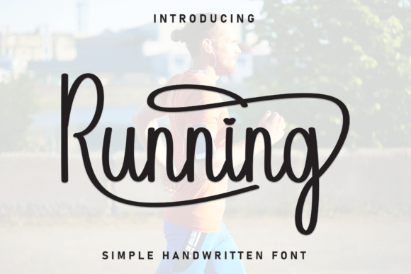 Running Script Font for Elegant Business Branding