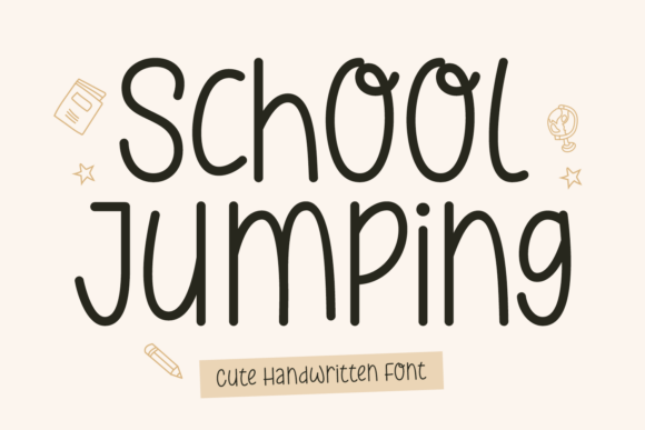 School Jumping Font: A Playful Typeface for Branding