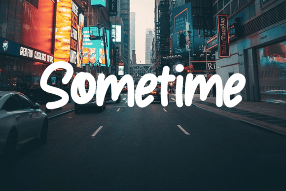 Sometime: The Elegant Typeface for Modern Brands