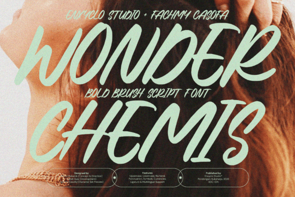 Wonder Chemis: A Bold Script Typeface for Editors
